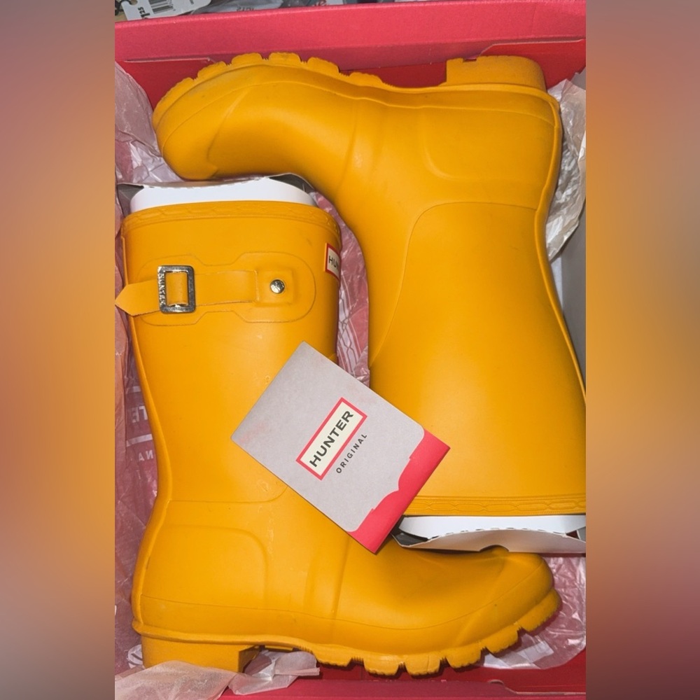 Hunter Original Mustard Boots